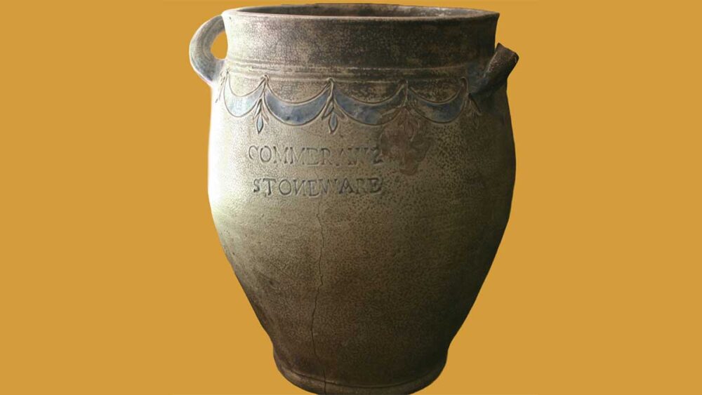Thomas Commeraw Pot. Clay Pot