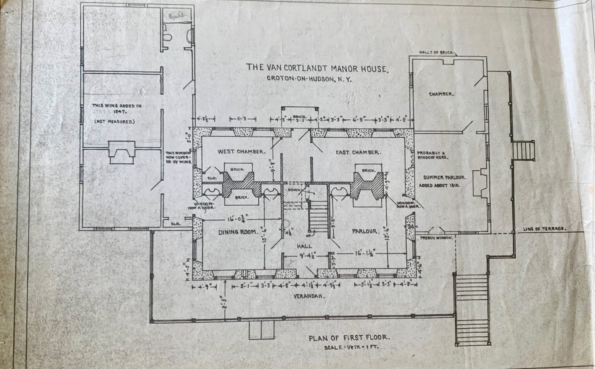 Finding Etched Glass Inscriptions in the Window at Van Cortlandt Manor Historic Hudson Valley
