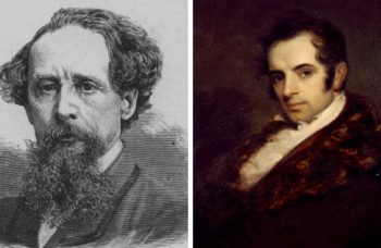 Charles Dickens and Washington Irving