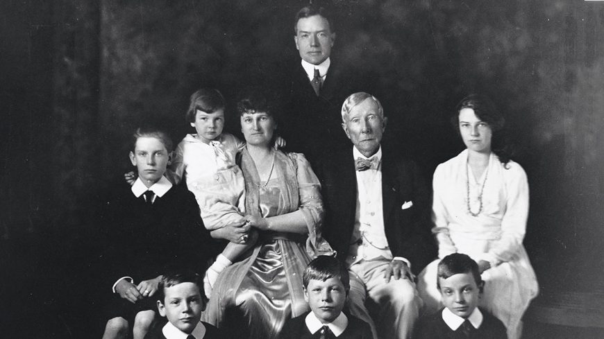 John D Rockefeller and His Family