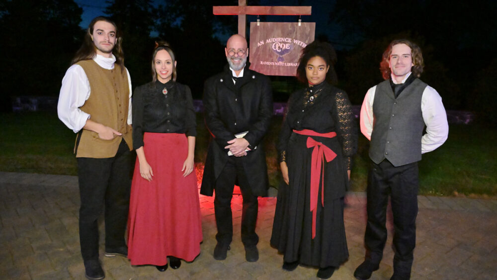 Cast of An Audience with Poe