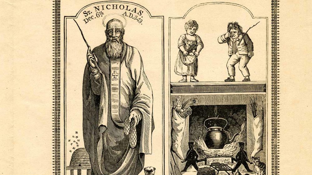 How Washington Irving Introduced Americans to Santa Claus